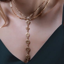 Load image into Gallery viewer, 14K Gold Sacral Chakra Charm – Detachable &amp; Convertible Jewelry