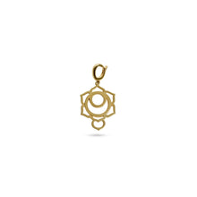 Load image into Gallery viewer, 14K Gold Sacral Chakra Charm – Detachable &amp; Convertible Front