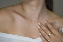 Load image into Gallery viewer, Asscher Cut Box Diamond Pendant