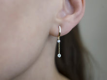 Load image into Gallery viewer, Classic Double Side Diamond Studs Earrings