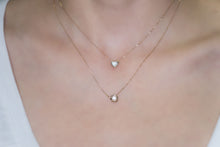 Load image into Gallery viewer, Classic Summer Blossom Flower Round Brilliant Cut Diamond Pendant