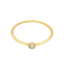 Load image into Gallery viewer, Geometric Tinny Tiny Diamond Brilliant Round Cut Diamond Ring