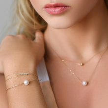 Load image into Gallery viewer, Woman Power Akoya Pearl Bracelet 