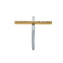 Load image into Gallery viewer, Chic Diamond Bar Ring