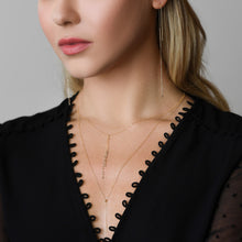 Load image into Gallery viewer, Gold Beads Necklace with Adjustable Chain