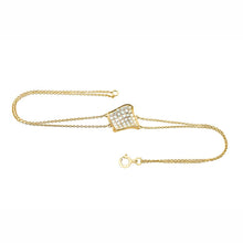 Load image into Gallery viewer, Classic Quadrilateral Diamond Bracelet