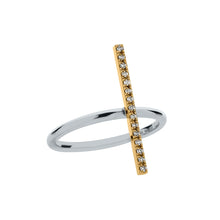 Load image into Gallery viewer, Chic Diamond Bar Ring