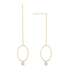 Load image into Gallery viewer, Naked Diamonds Loop Earrings 