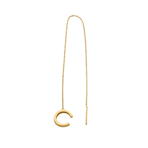 Classic Dainty Gold Chain Cuff Earring
