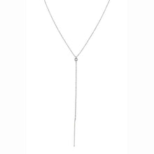 Load image into Gallery viewer, Classic Diamond Necklace with an Adjustable Chain