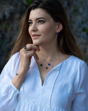 Load image into Gallery viewer, Magical Lapis Lazuli Gemstone Gold Neckalce