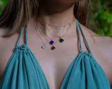 Load image into Gallery viewer, Magical Lapis Lazuli Gemstone Gold Neckalce