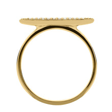 Load image into Gallery viewer, Classic Micro Pave Diamond Bar Ring