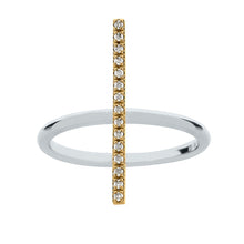 Load image into Gallery viewer, Chic Diamond Bar Ring
