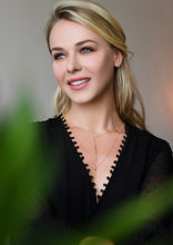 Load image into Gallery viewer, Gold Beads Necklace with Adjustable Chain