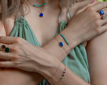 Load image into Gallery viewer, Smoky Quartz Pear-sparped Gold Ring